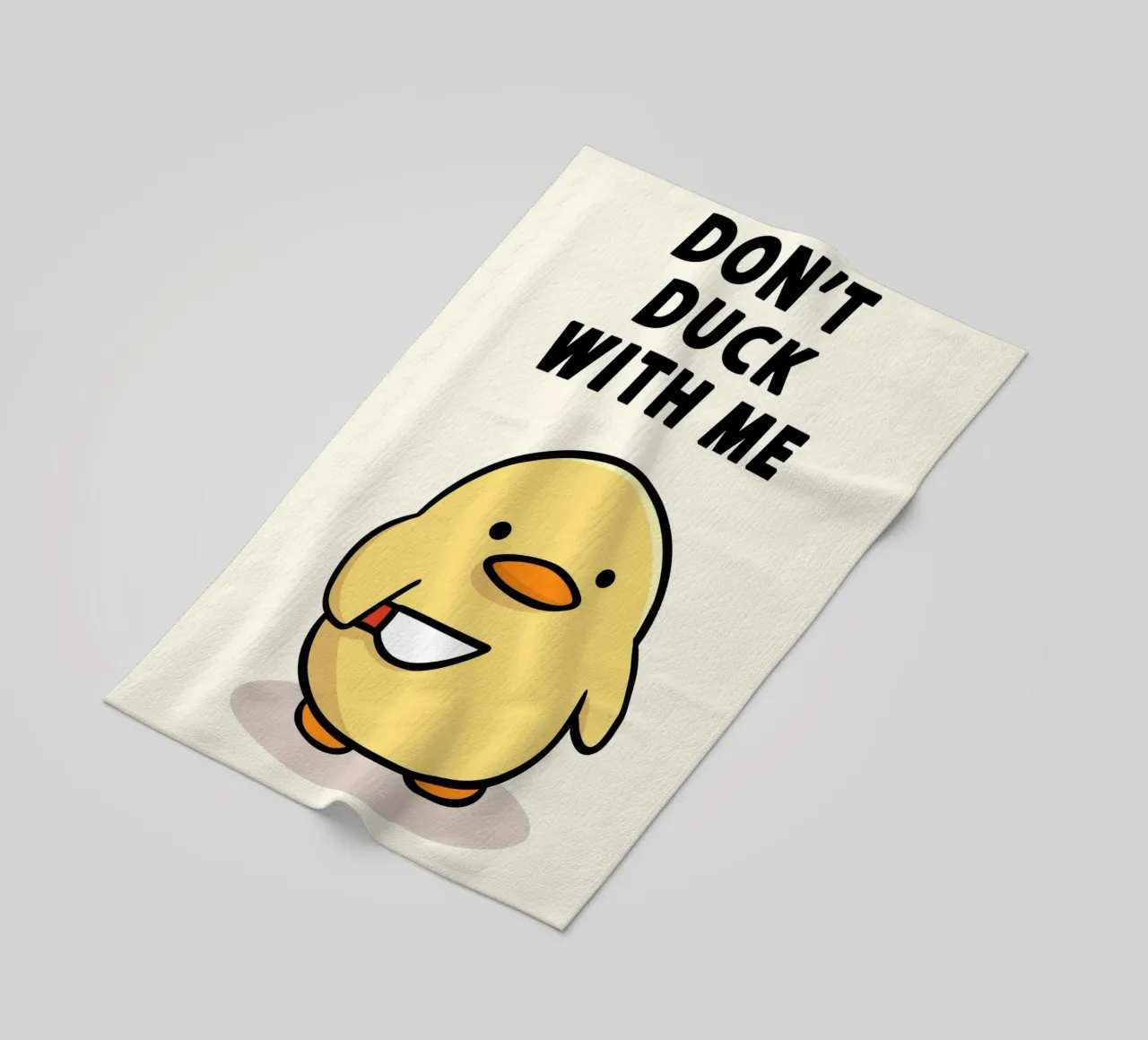 Don't Duck With Me telo mare da Nando Art