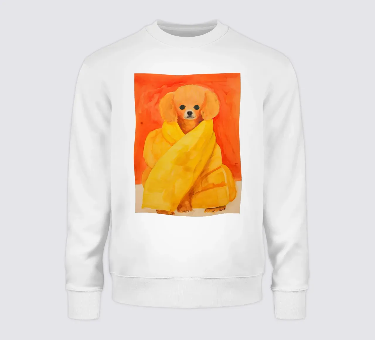 Fluffy Friend sweatshirt by DaarbyN