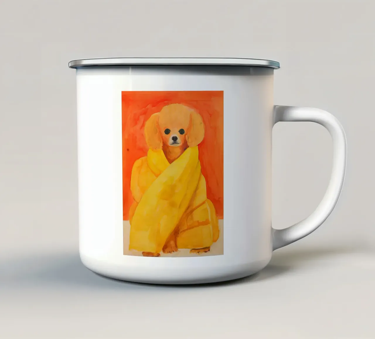 Amico soffice tazza in smalto da DaarbyN