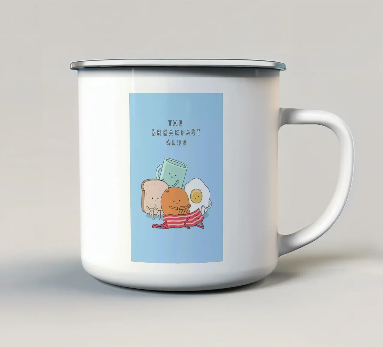 The Breakfast Club tazza in smalto da Jaco Haasbroek