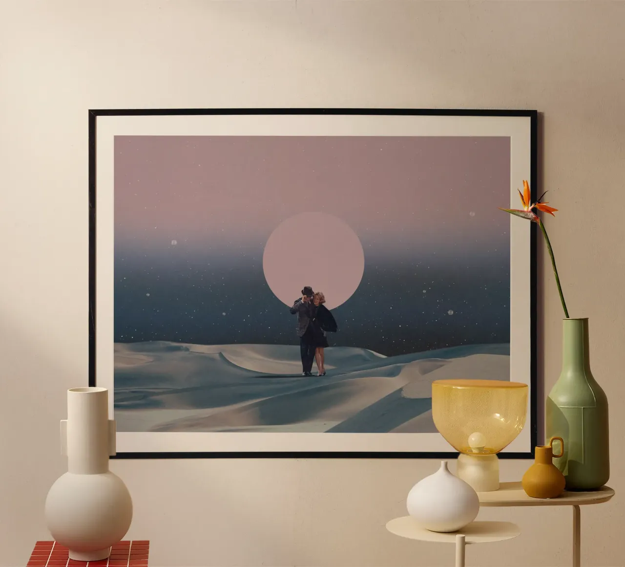 It is our chance to leave forever carta hahnemühle da Frank Moth