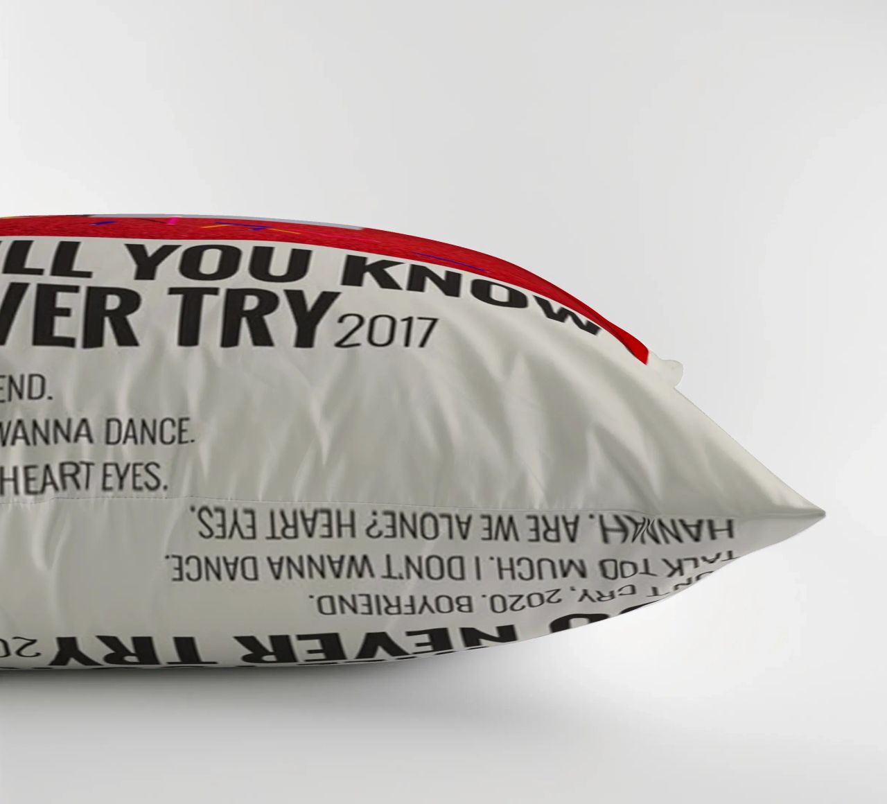 How Will You Know If You Never Try by Coin cuscino da SoundStudio