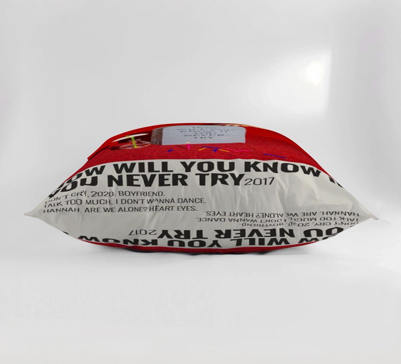 How Will You Know If You Never Try by Coin cuscino da SoundStudio