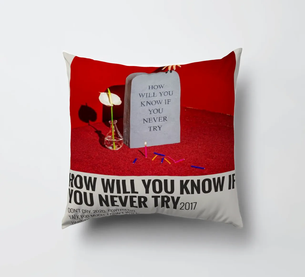 How Will You Know If You Never Try by Coin coussin de SoundStudio