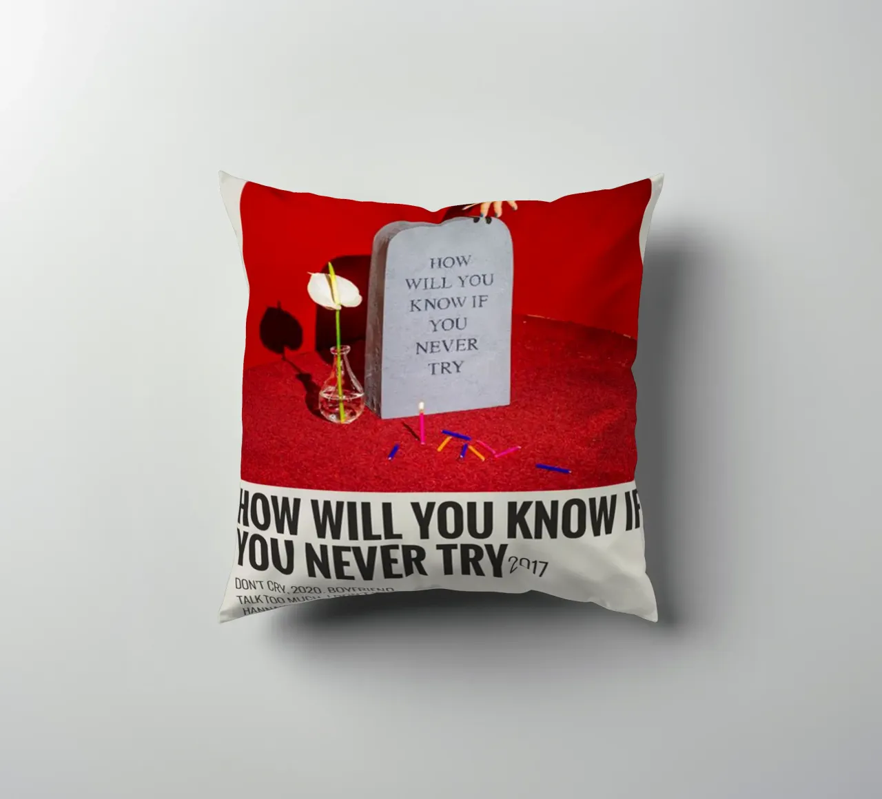 How Will You Know If You Never Try by Coin coussin de SoundStudio