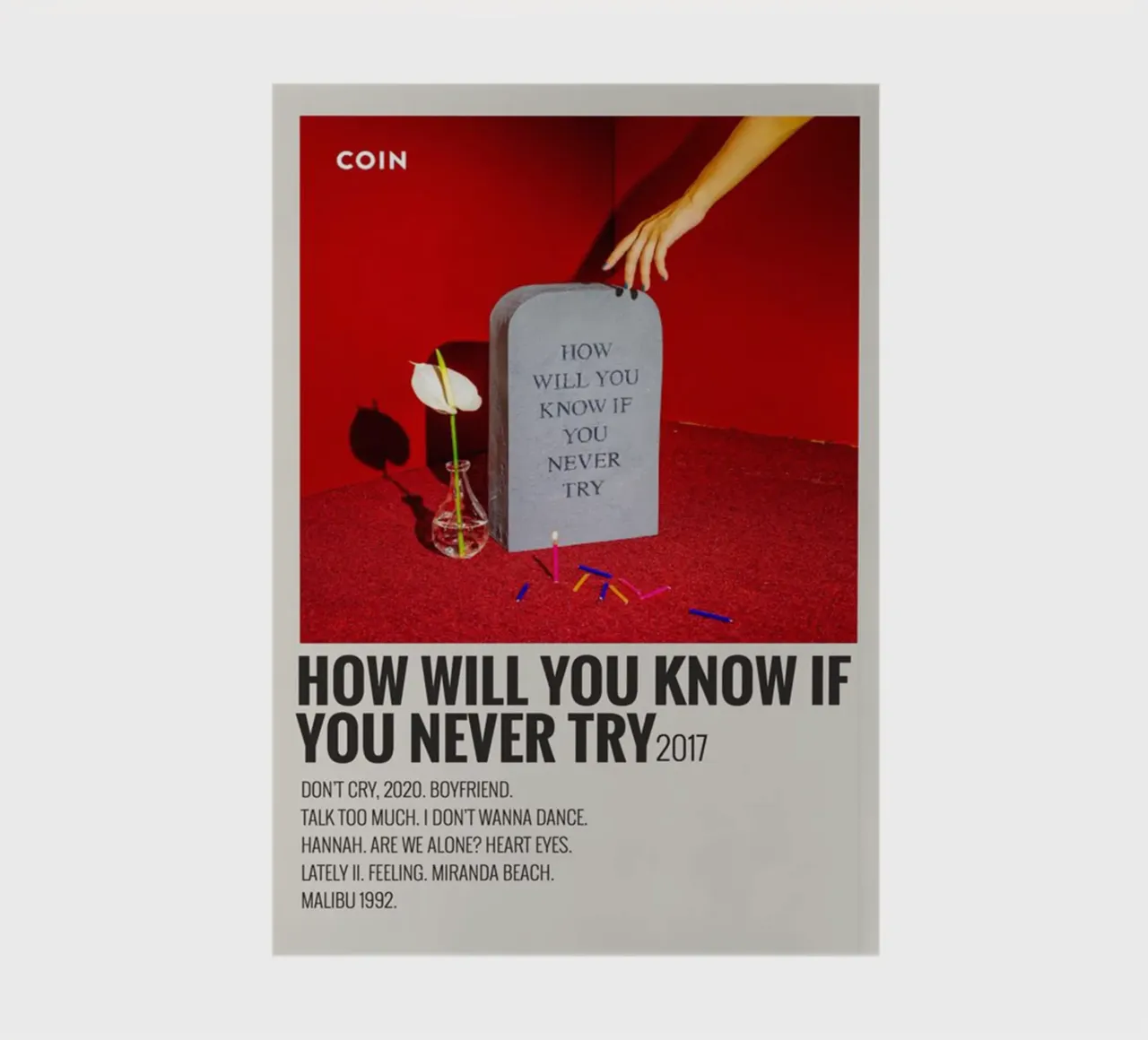 How Will You Know If You Never Try by Coin carnet de notes de SoundStudio