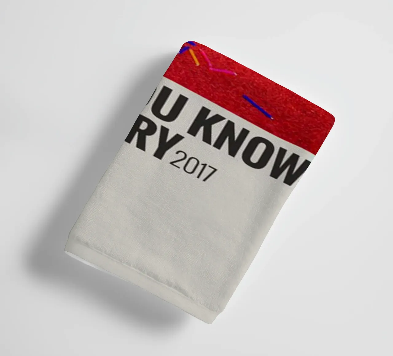 How Will You Know If You Never Try by Coin serviette de bain de SoundStudio