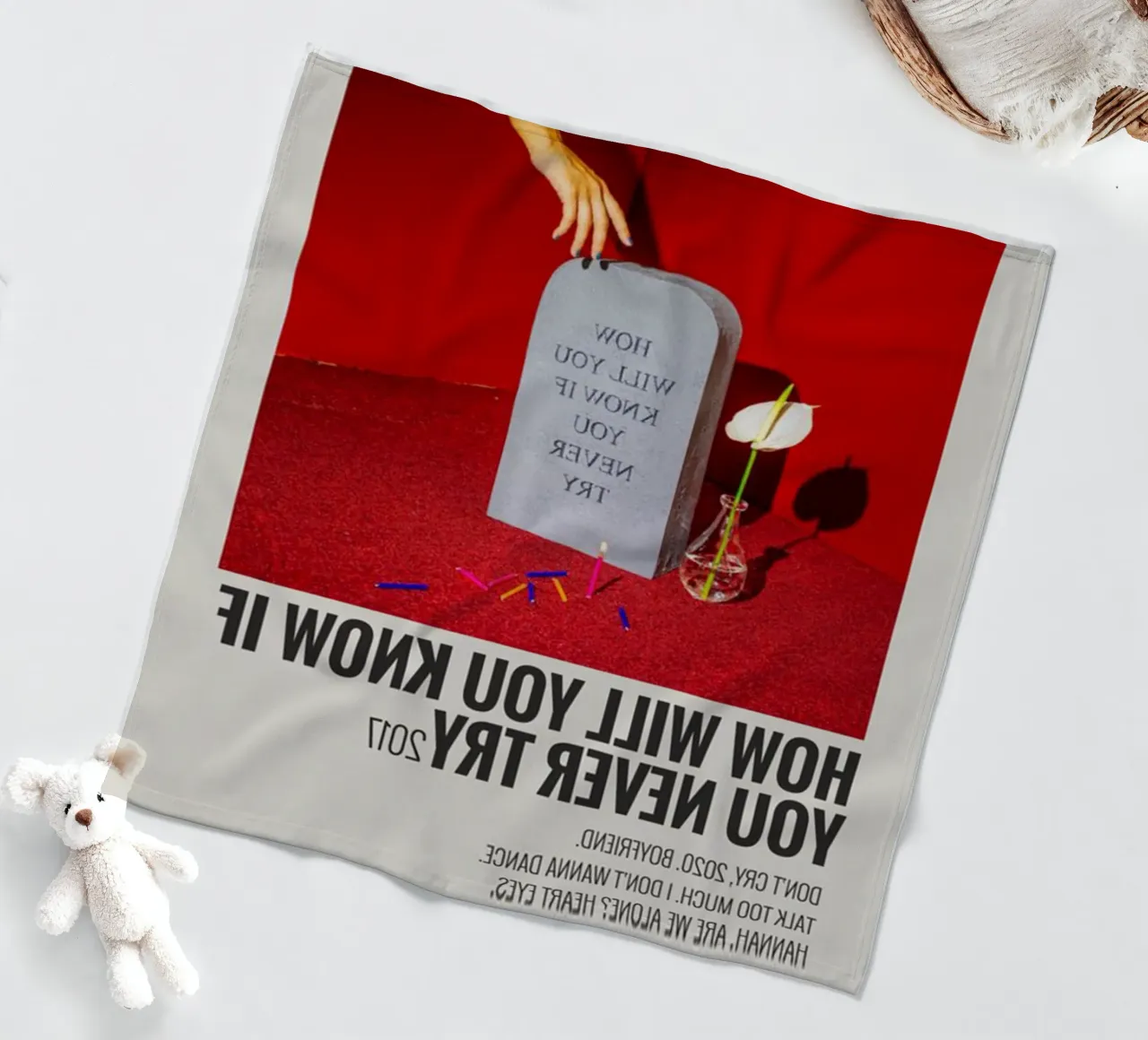 How Will You Know If You Never Try by Coin Fleecedecke von SoundStudio