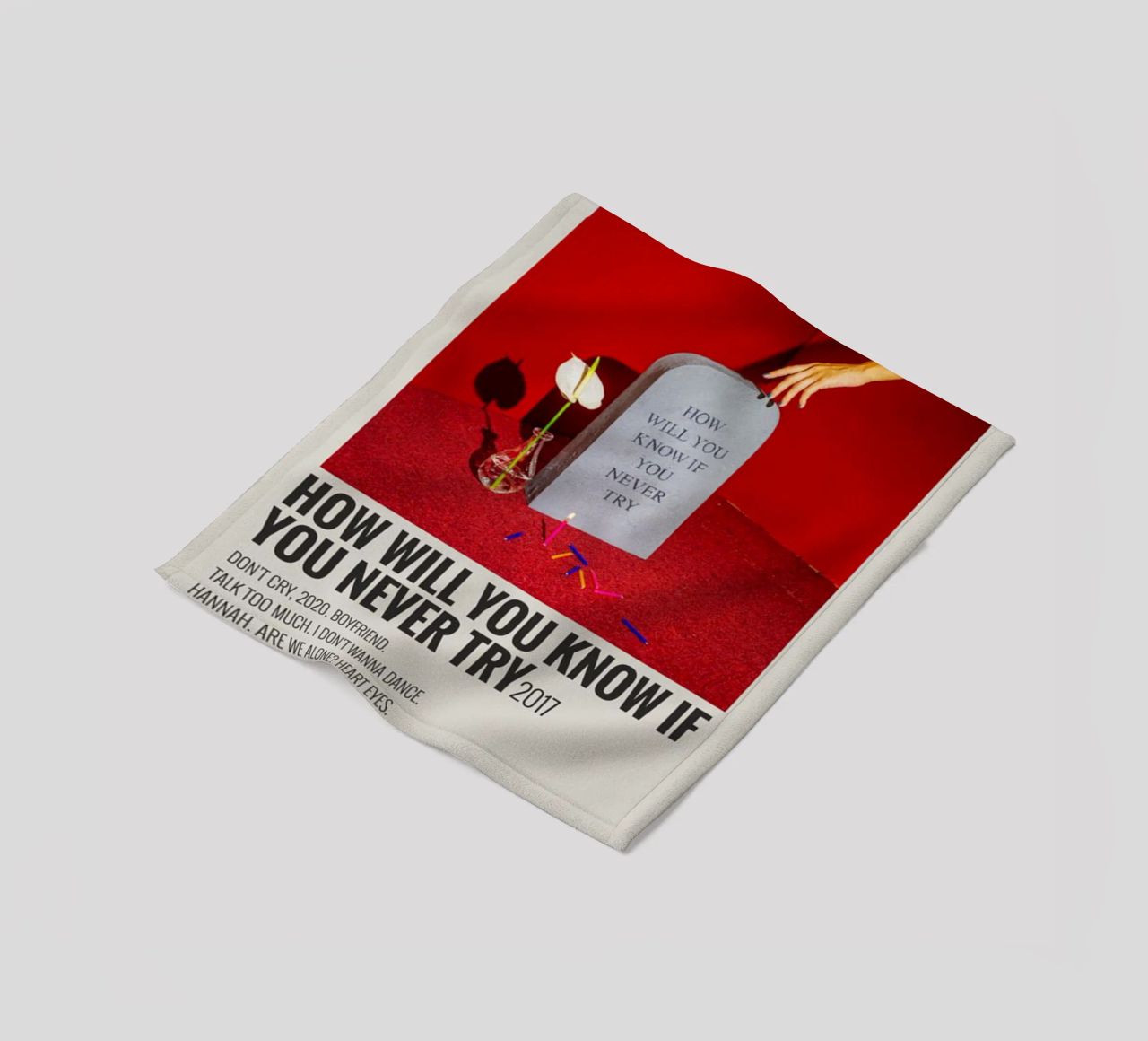 How Will You Know If You Never Try by Coin coperta in pile da SoundStudio