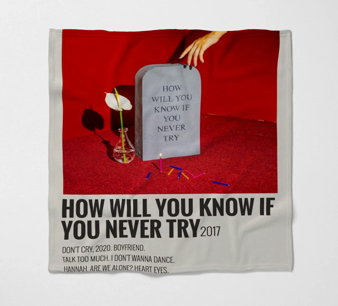 How Will You Know If You Never Try by Coin Fleecedecke von SoundStudio