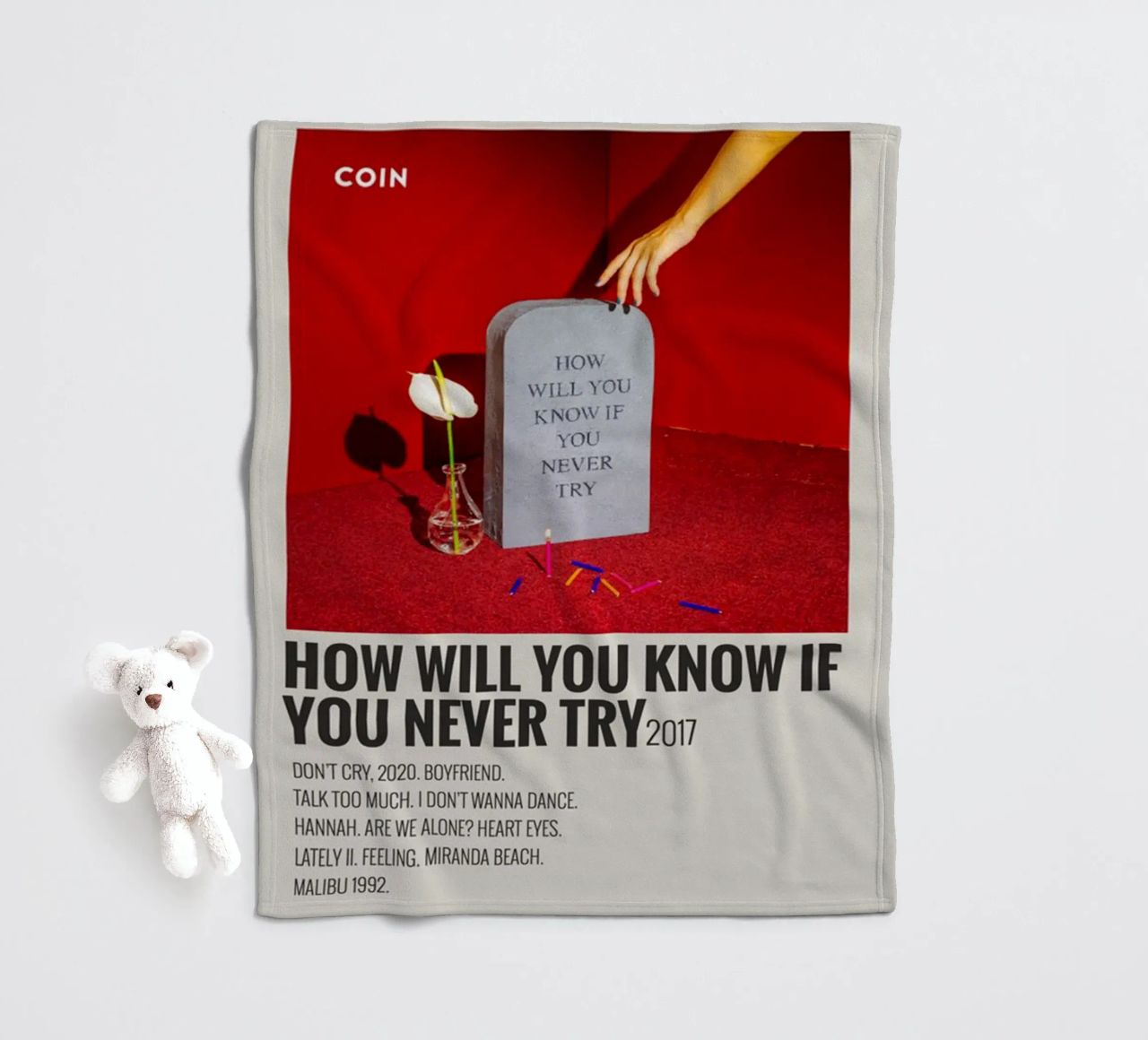 How Will You Know If You Never Try by Coin coperta in pile da SoundStudio