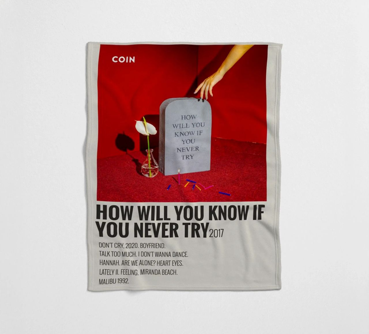 How Will You Know If You Never Try by Coin coperta in pile da SoundStudio
