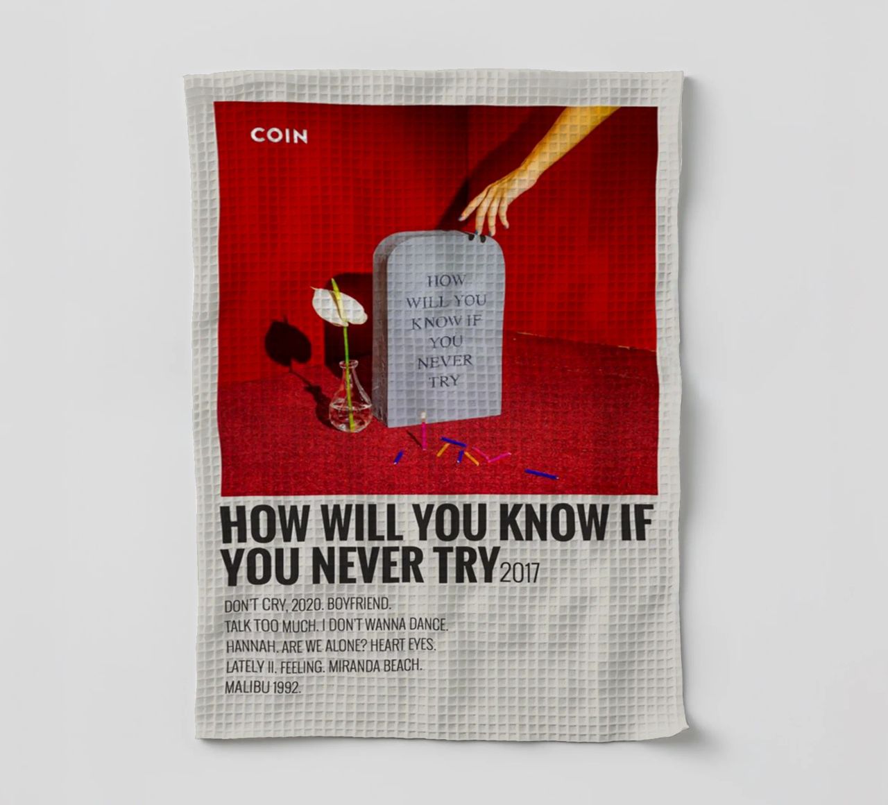 How Will You Know If You Never Try by Coin canovaccio da cucina da SoundStudio