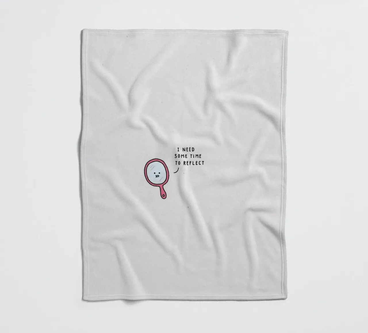 Mirror Fleecedecke von Jaco Haasbroek