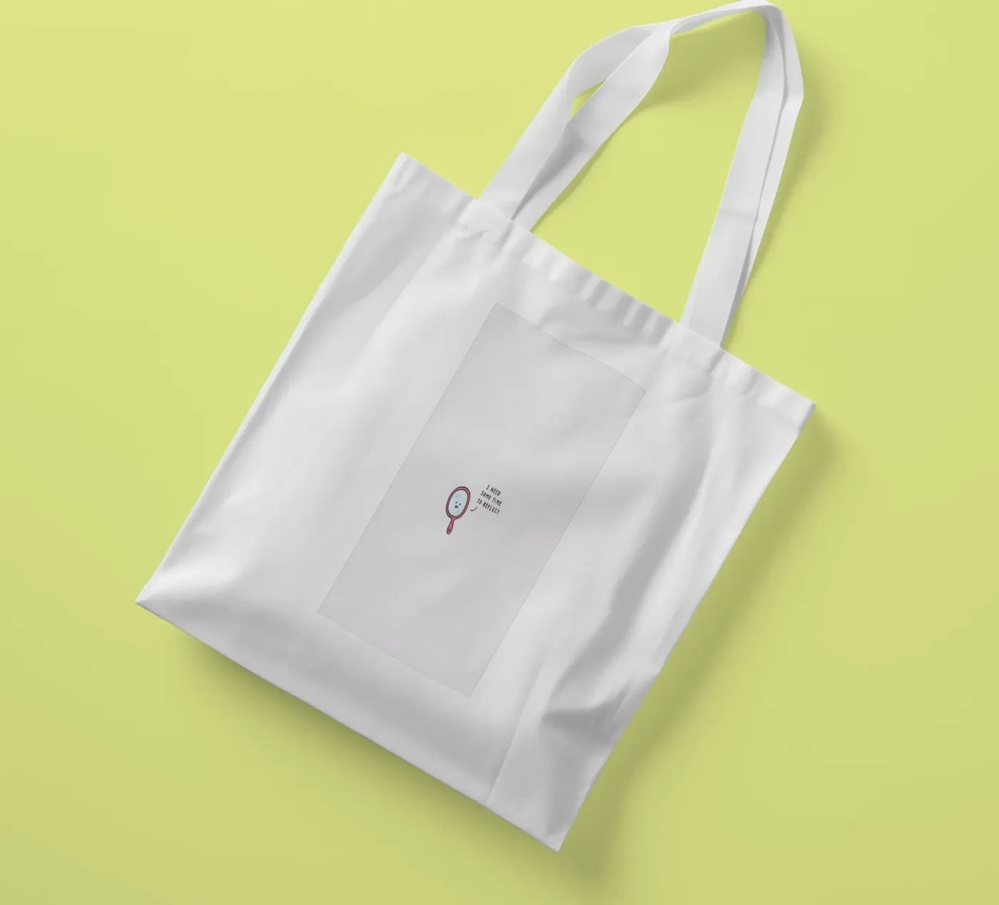 Mirror tote bag by Jaco Haasbroek