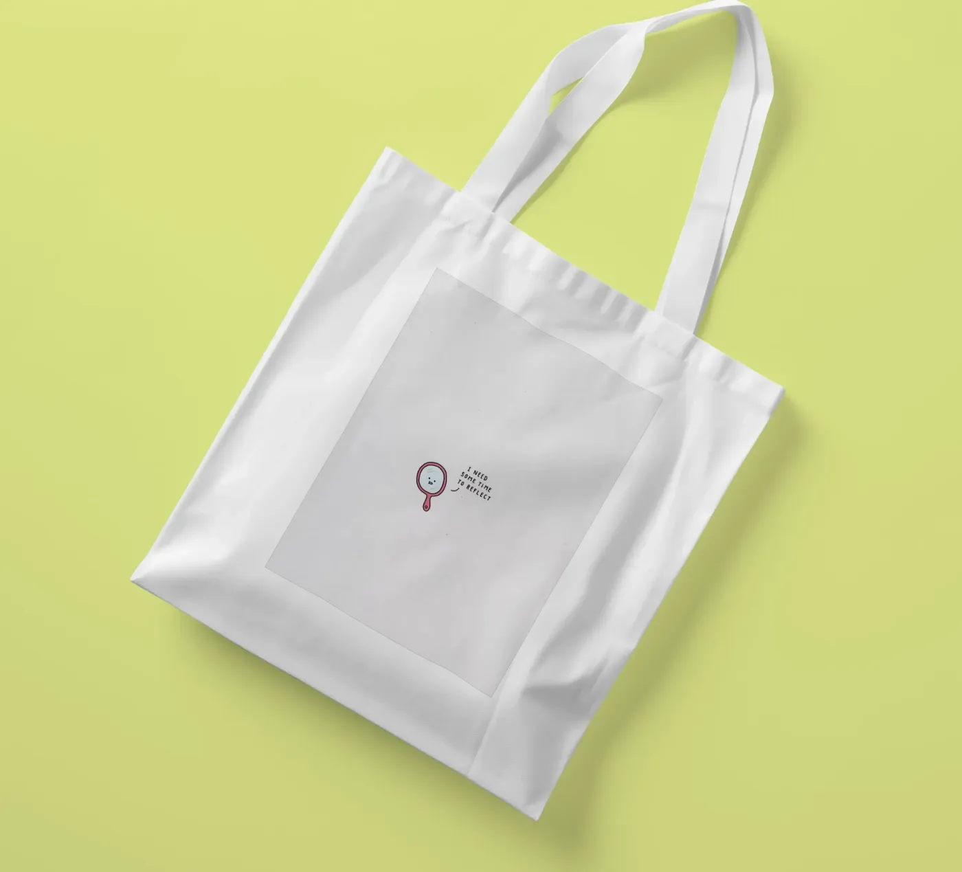 Mirror tote bag by Jaco Haasbroek