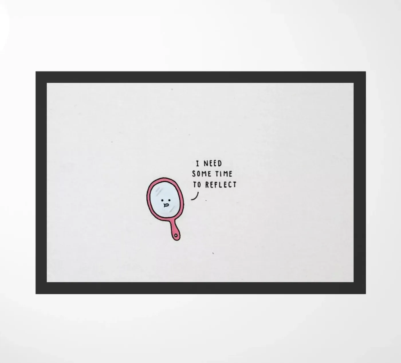 Mirror deurmat van Jaco Haasbroek