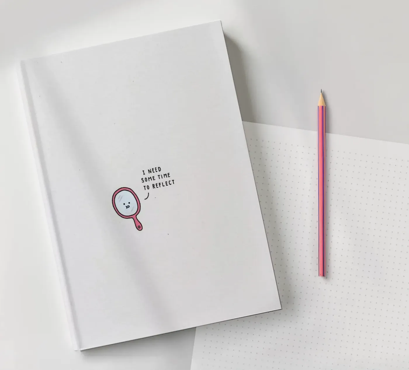 Mirror notebook by Jaco Haasbroek