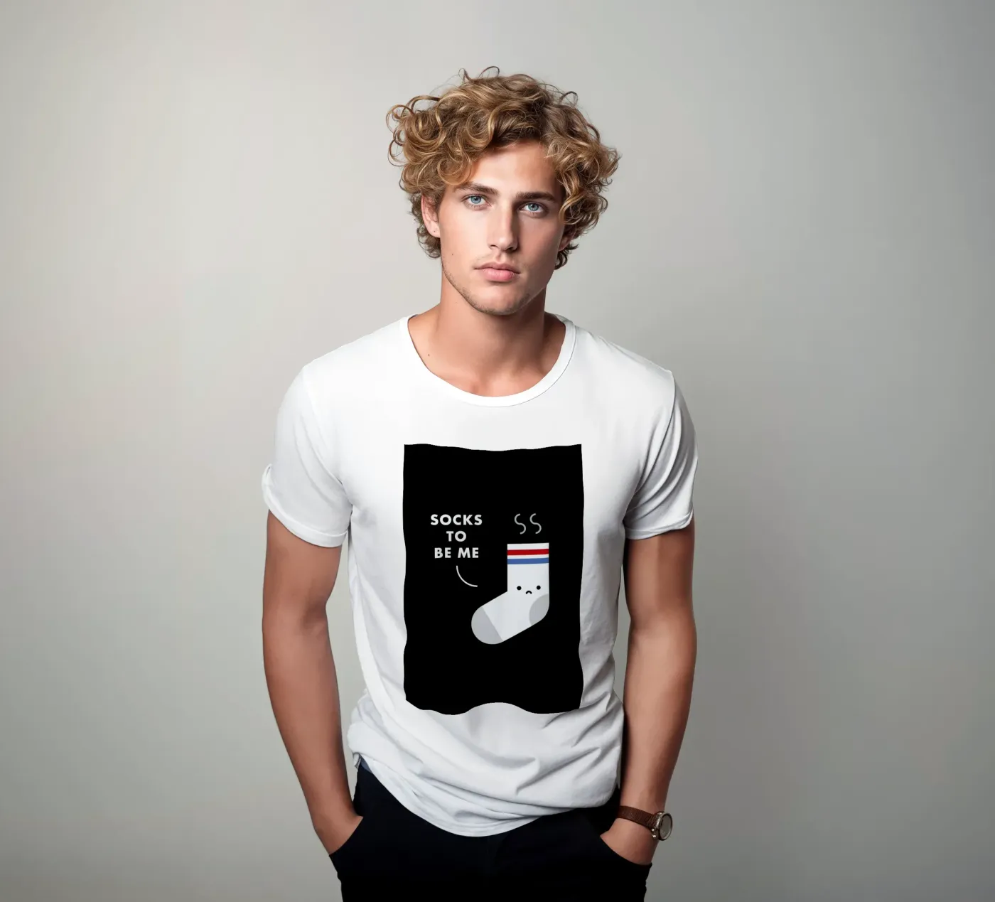 Socks t-shirt van Jaco Haasbroek