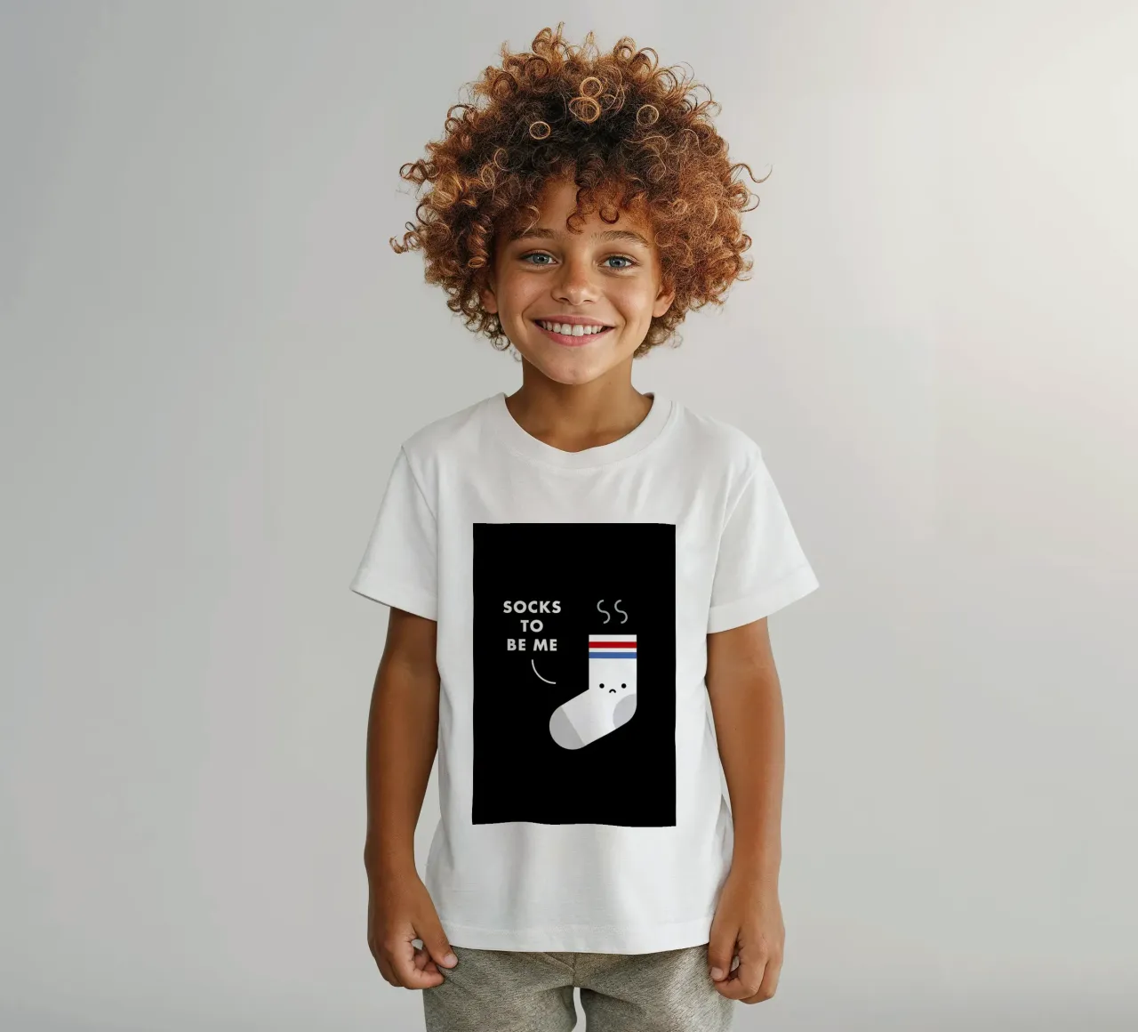 Socks kinder t-shirt van Jaco Haasbroek