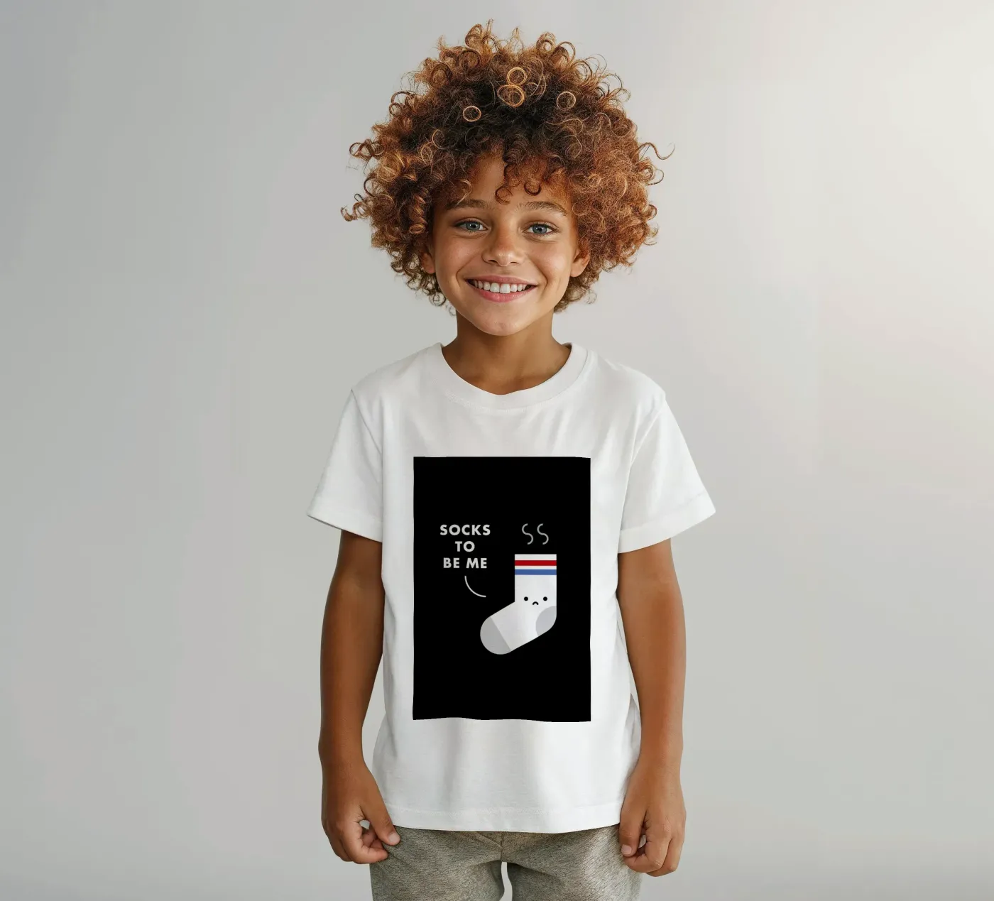 Socks kinder t-shirt van Jaco Haasbroek