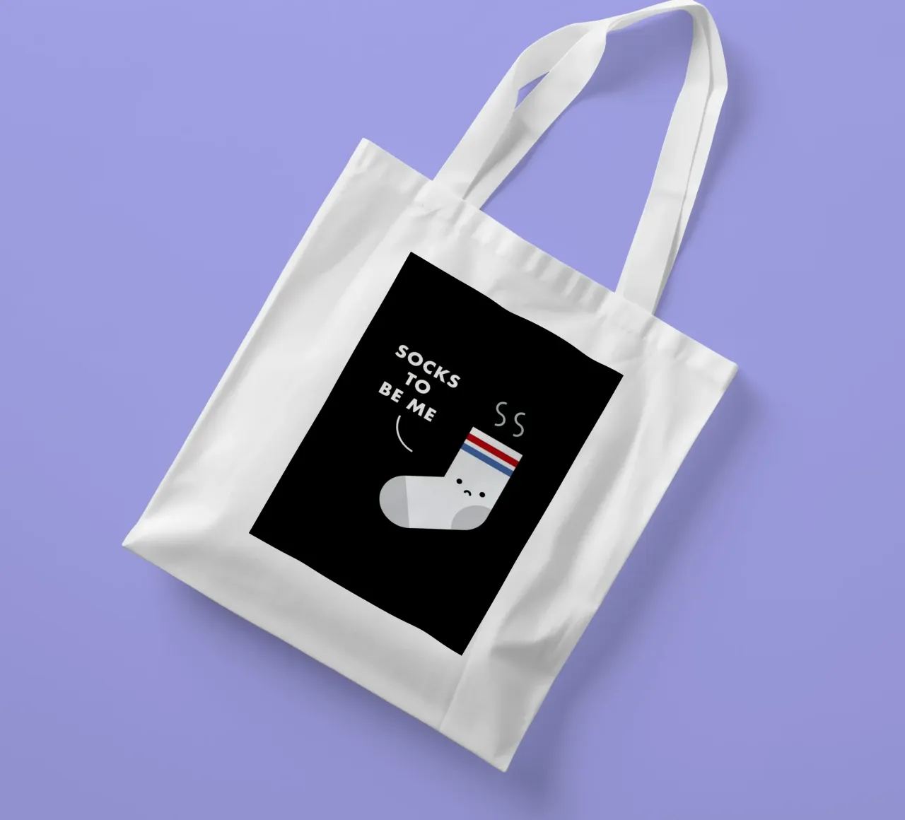 Socks tote bag by Jaco Haasbroek