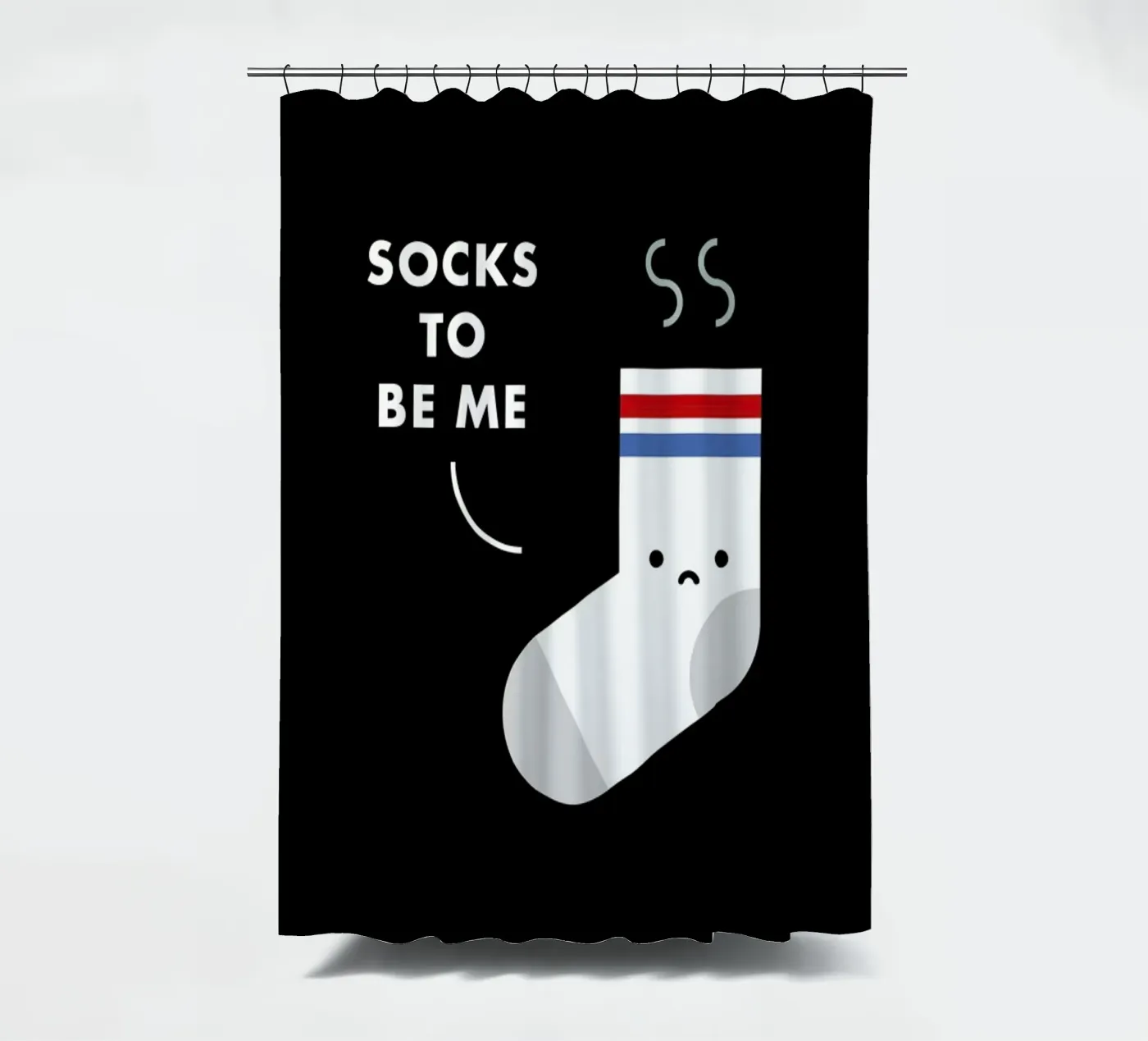 Socks douchegordijn van Jaco Haasbroek