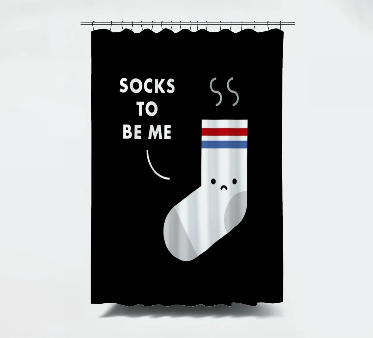 Socks douchegordijn van Jaco Haasbroek
