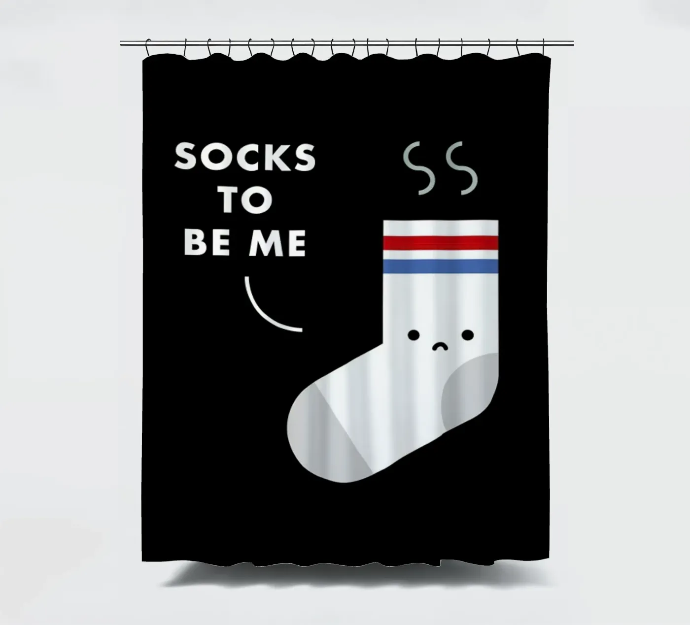Socks douchegordijn van Jaco Haasbroek