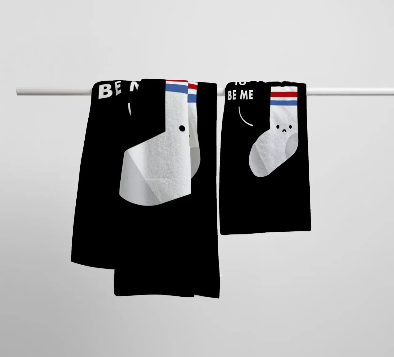 Socks badhanddoek van Jaco Haasbroek