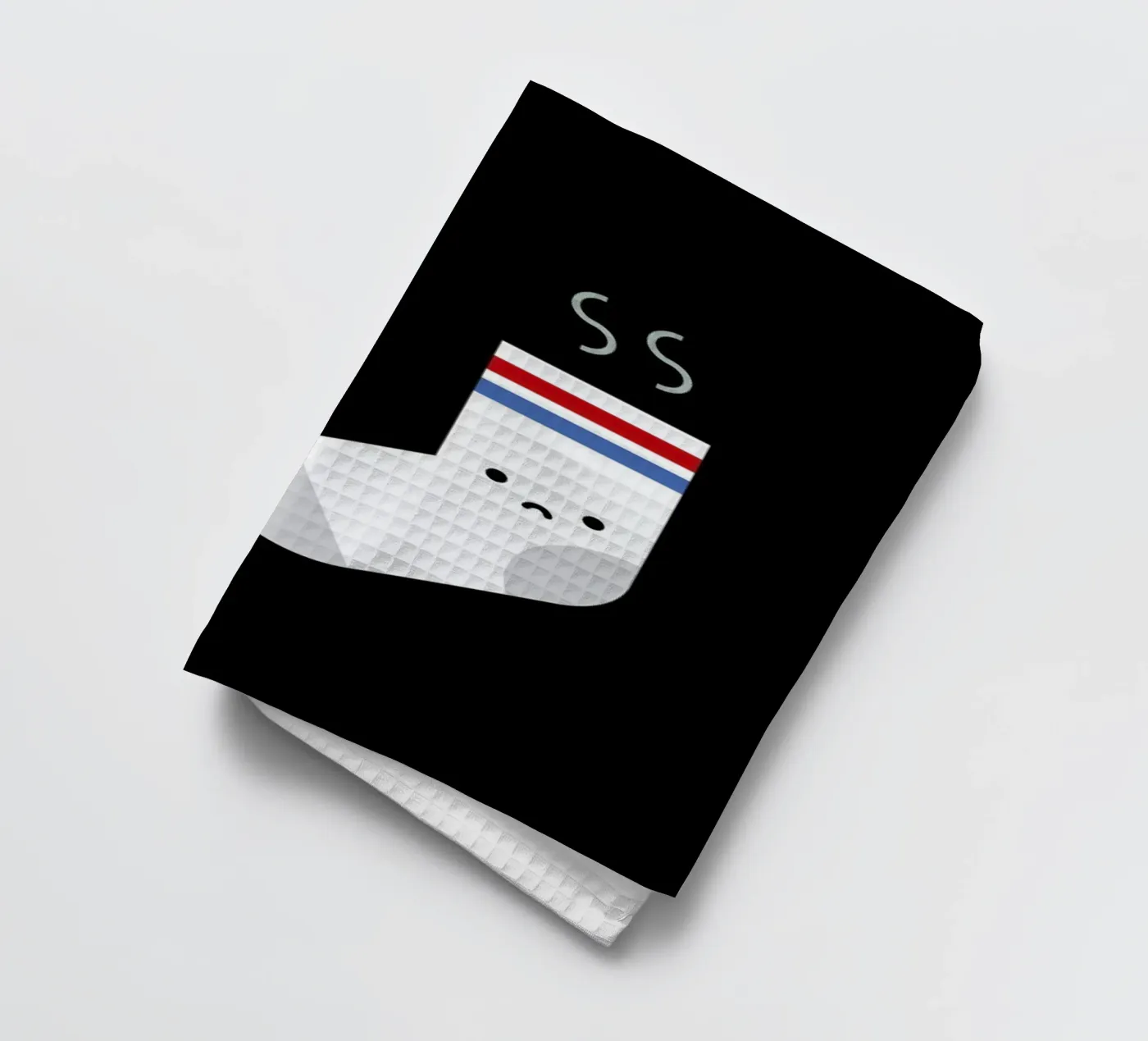 Socks tea towel by Jaco Haasbroek