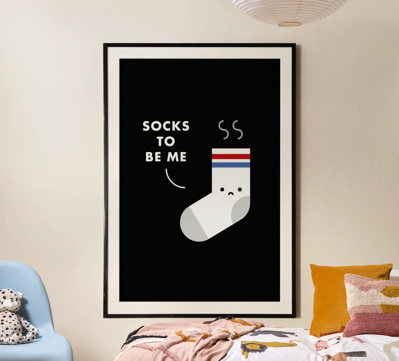 Socks Poster von Jaco Haasbroek