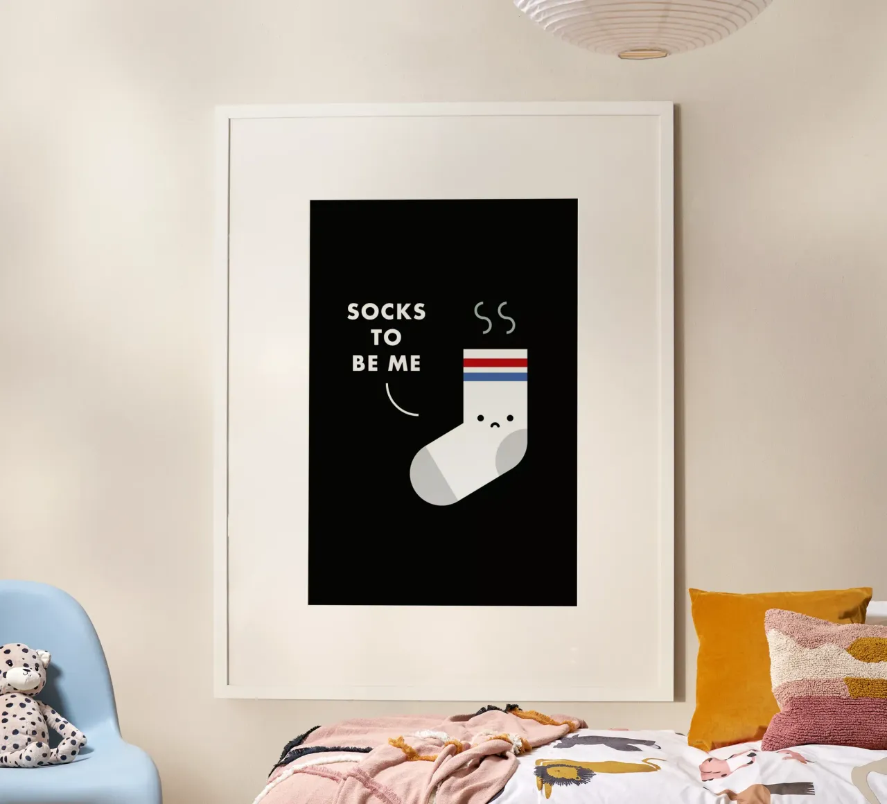 Socks Poster von Jaco Haasbroek