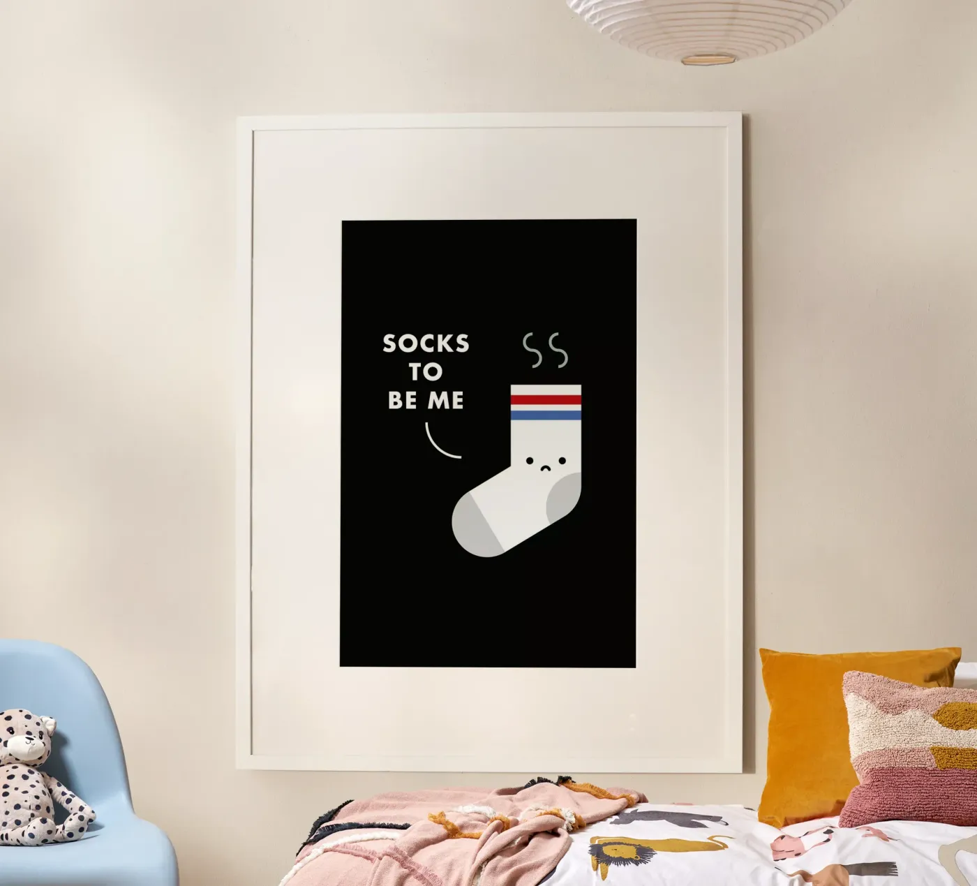 Socks Poster von Jaco Haasbroek