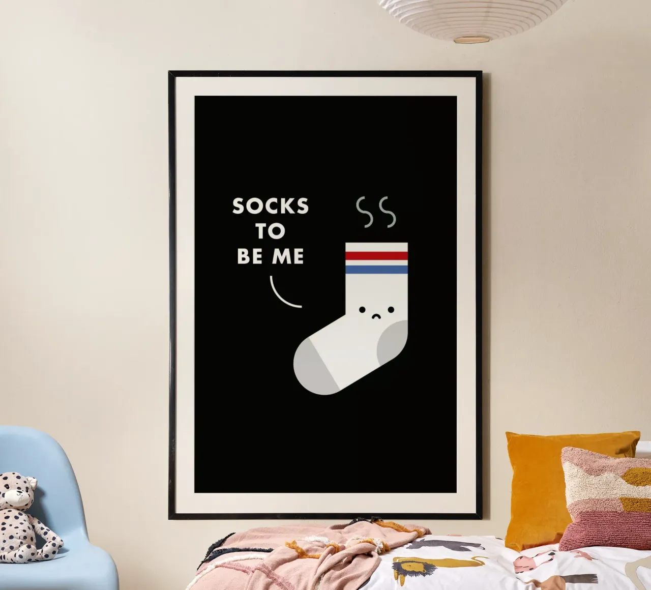 Socks Poster von Jaco Haasbroek