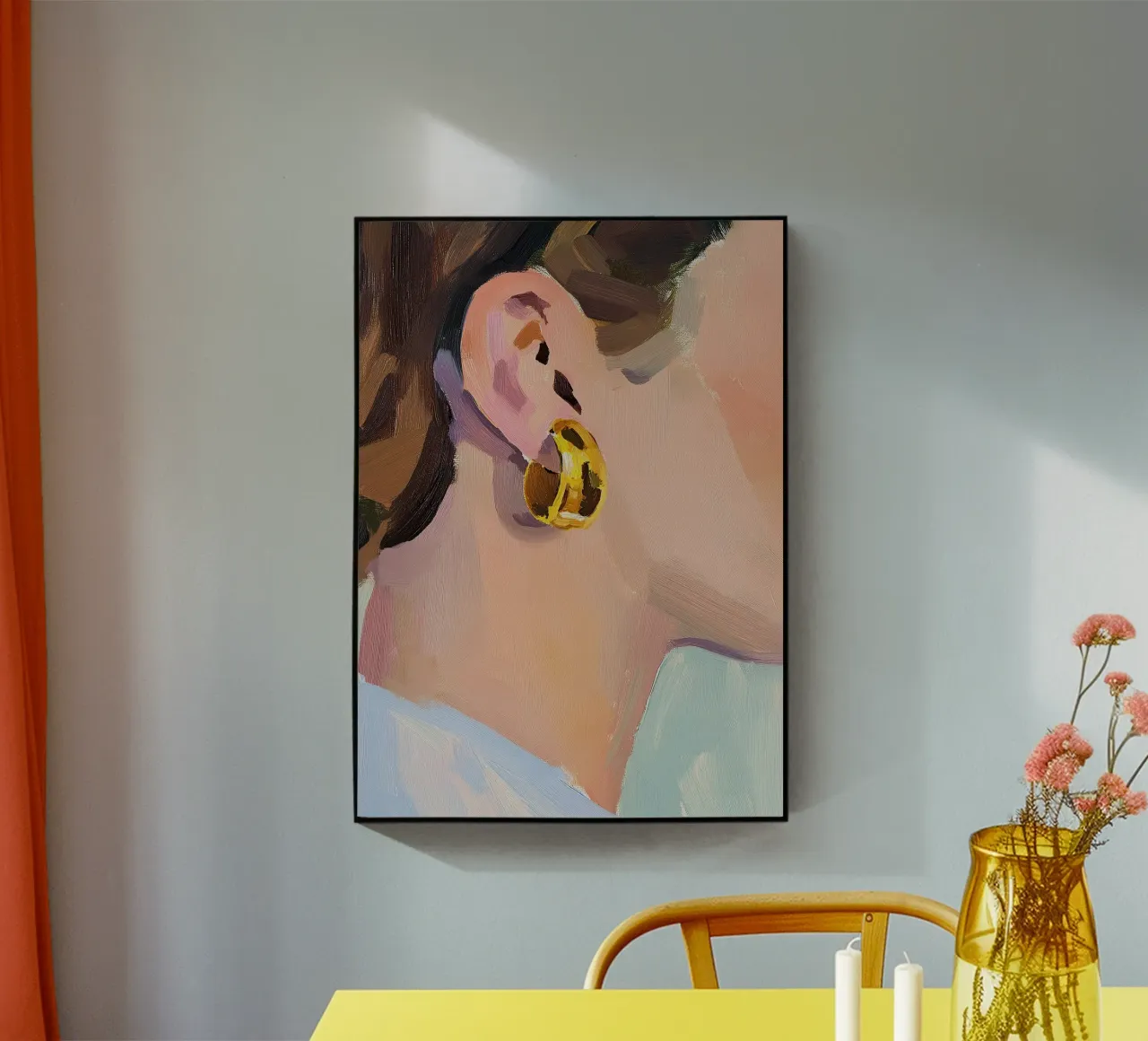 Ohrring plexiglass da Euphoria Theresa