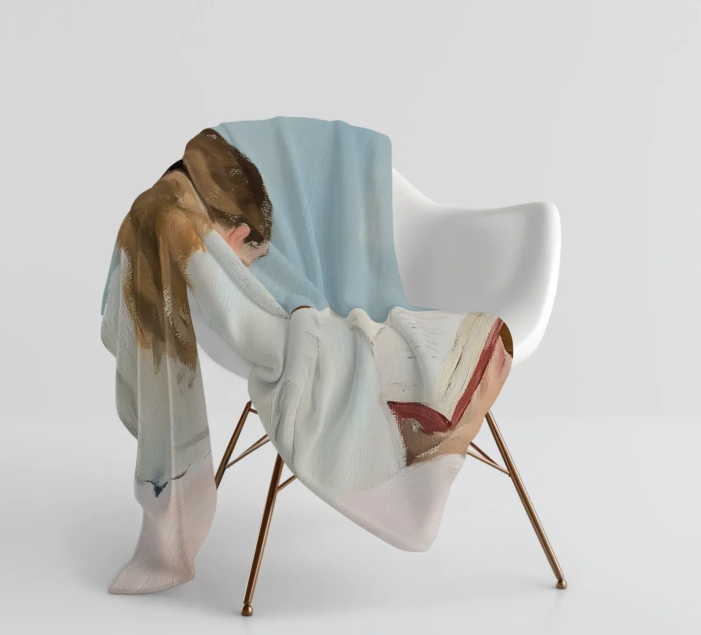 Read fleece blanket by Euphoria Theresa