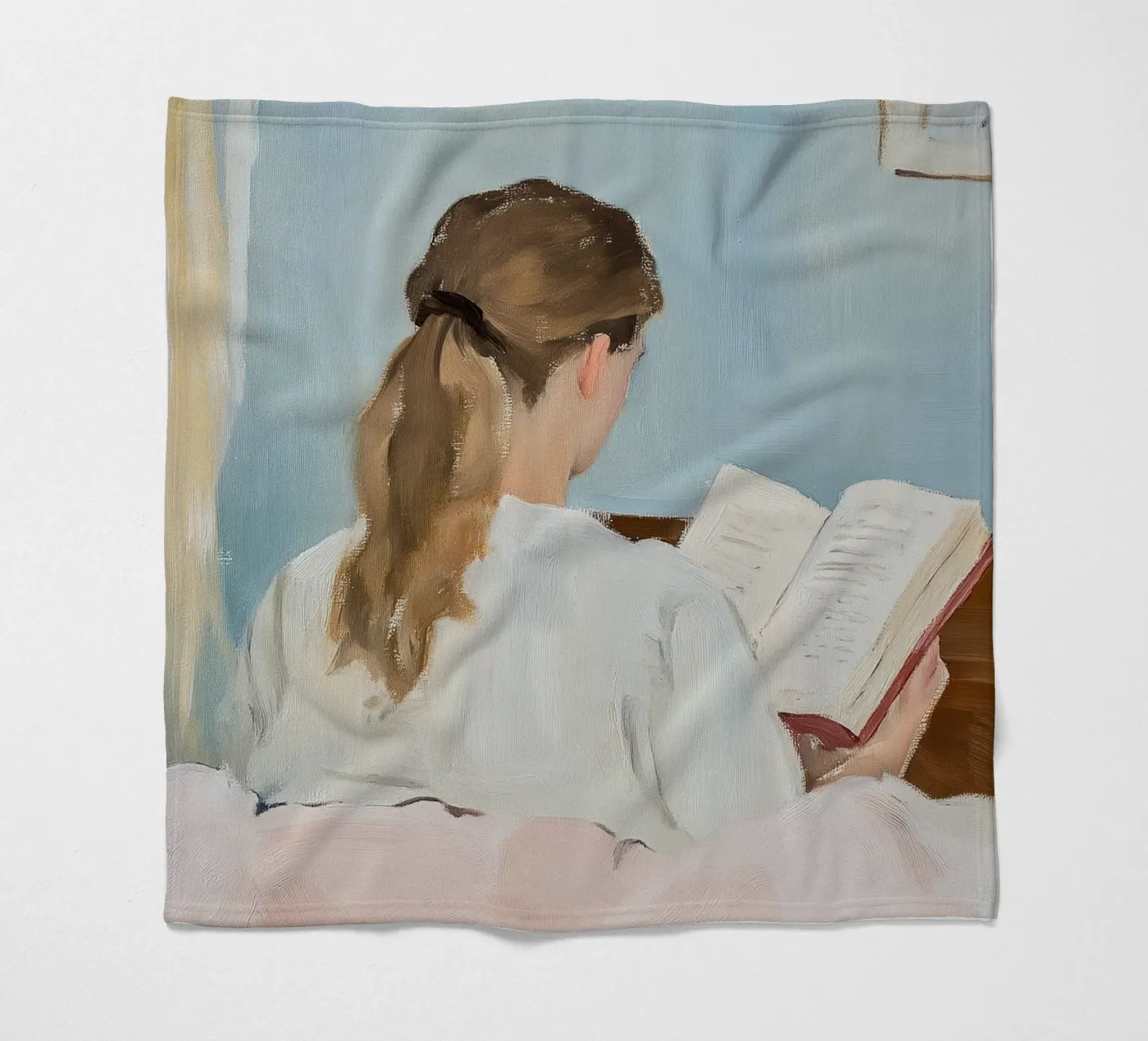 Read fleece blanket by Euphoria Theresa