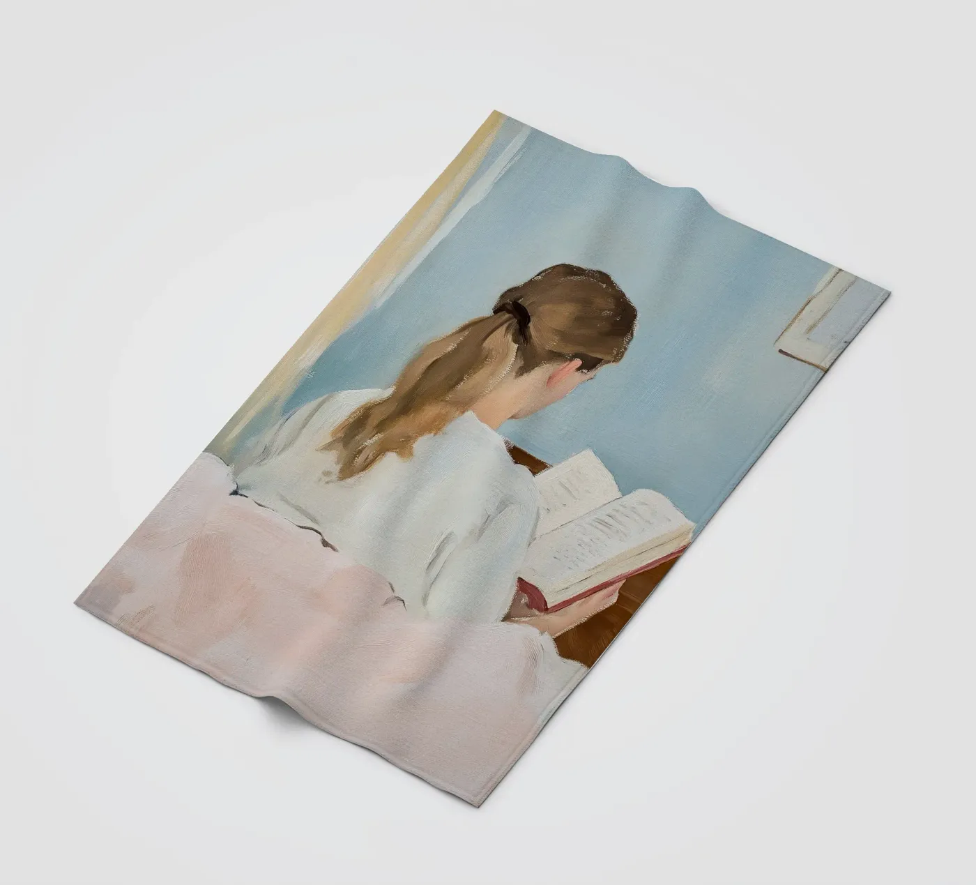 Read fleece blanket by Euphoria Theresa