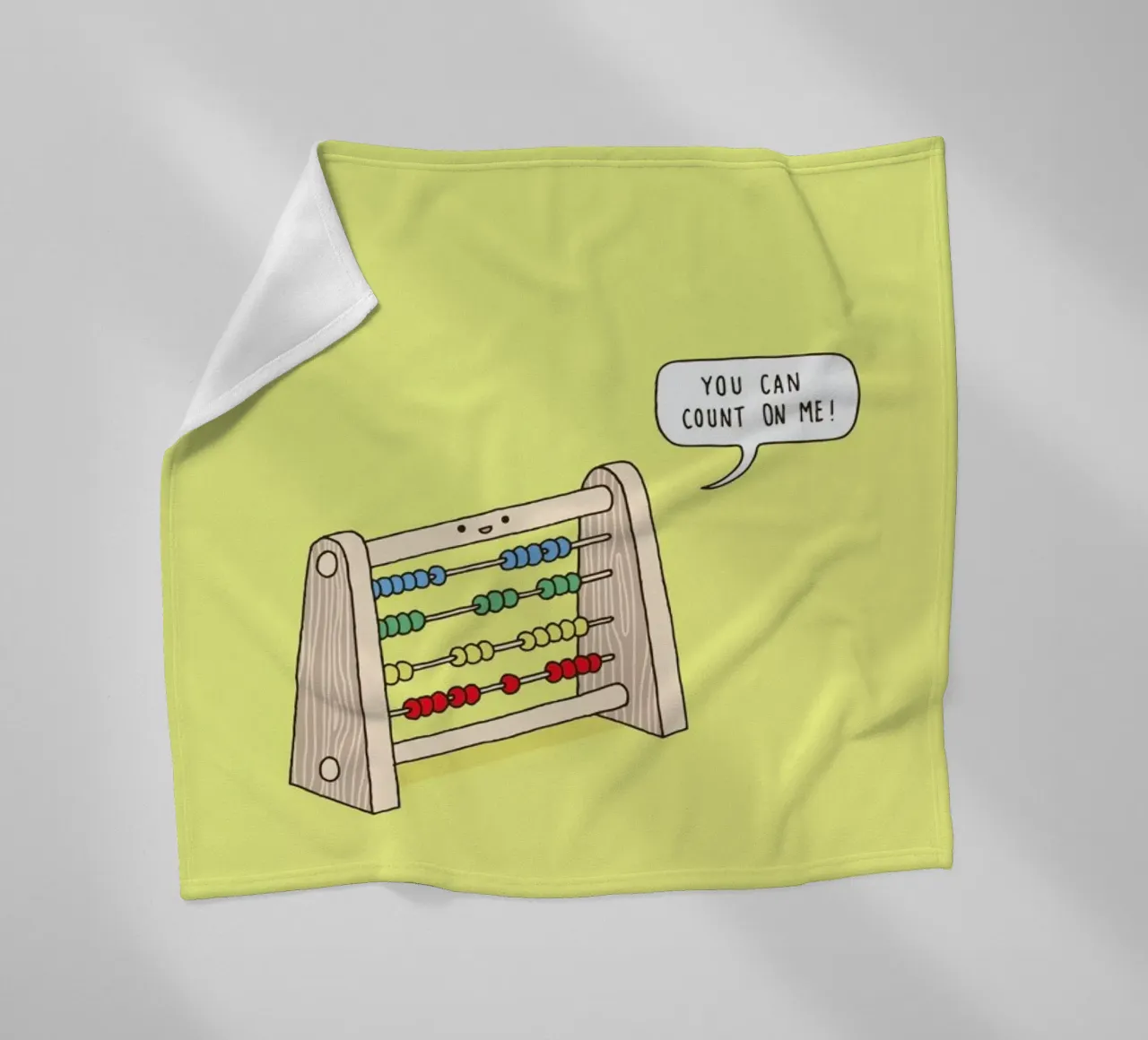 The Ever Reliable Abacus fleece blanket by Jaco Haasbroek