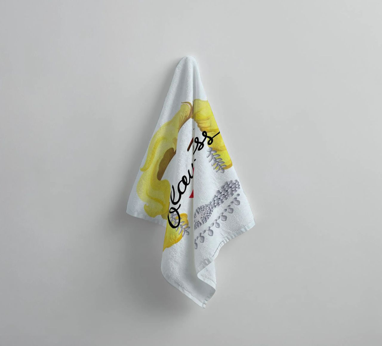 Flawless Marilyn towel by Nour Tohme