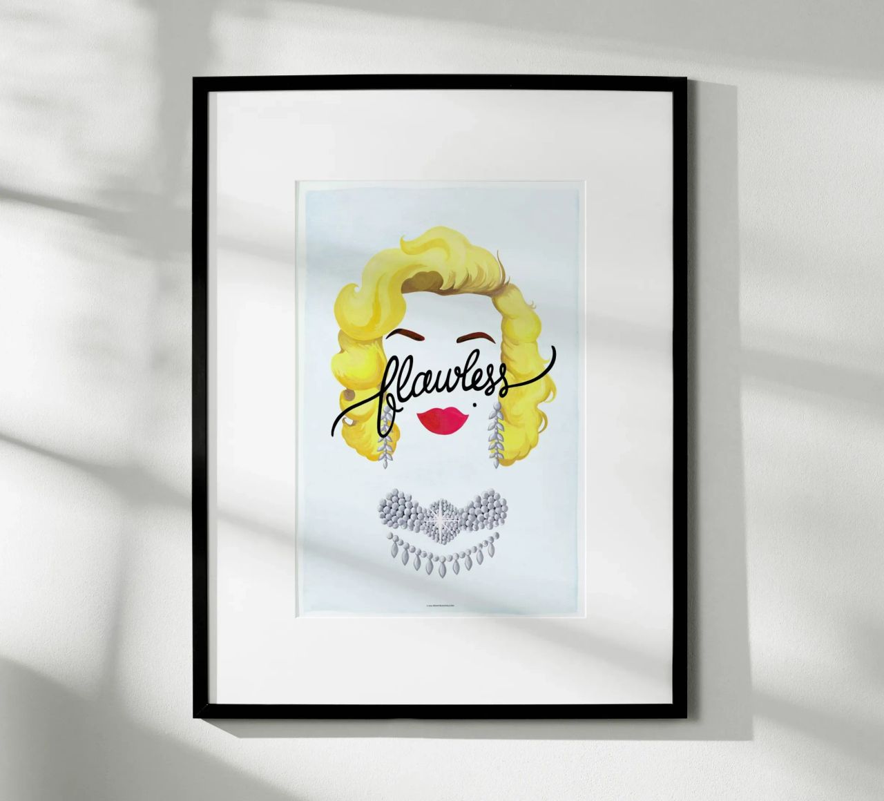Flawless Marilyn poster de Nour Tohme