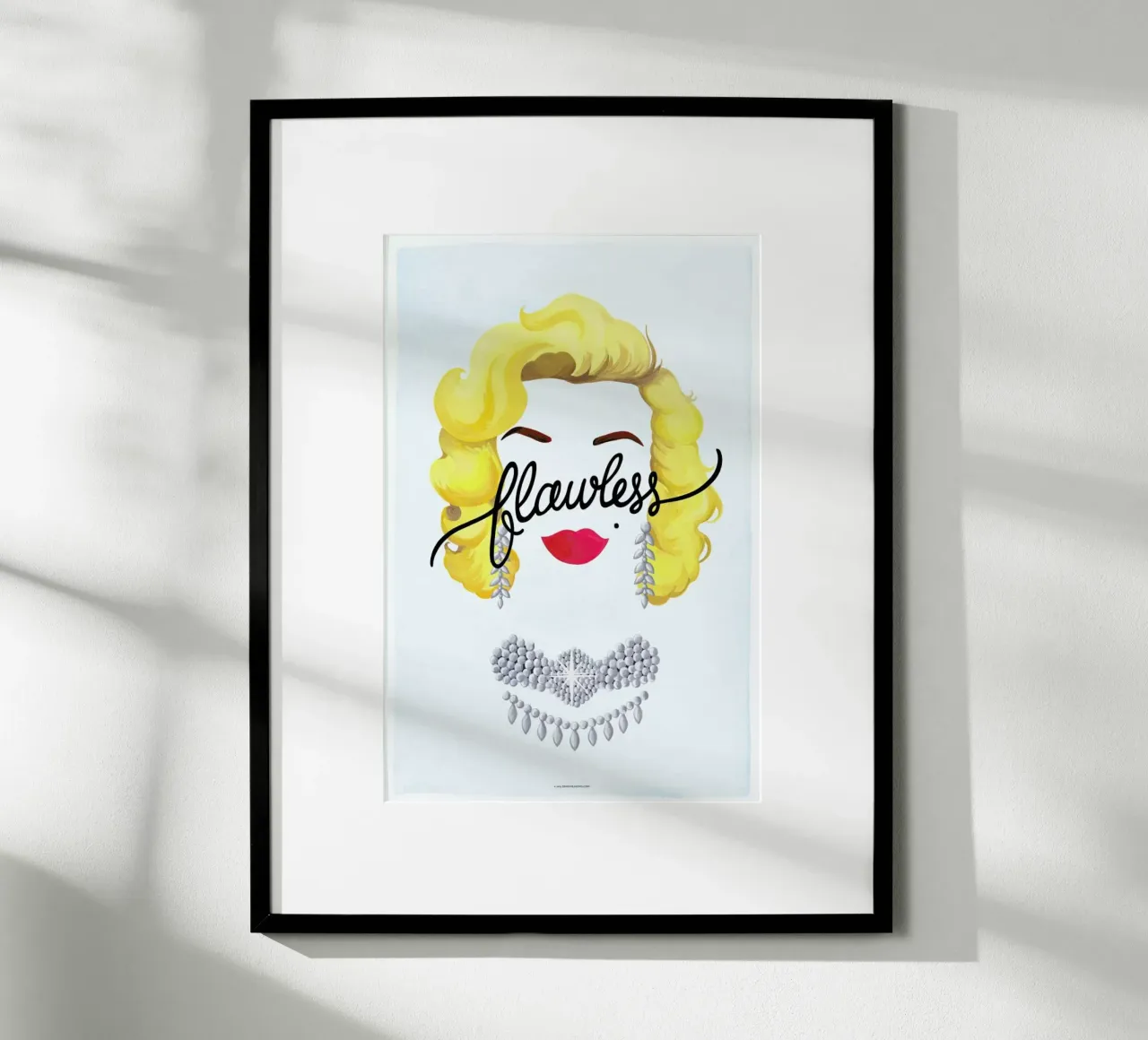 Flawless Marilyn poster da Nour Tohme