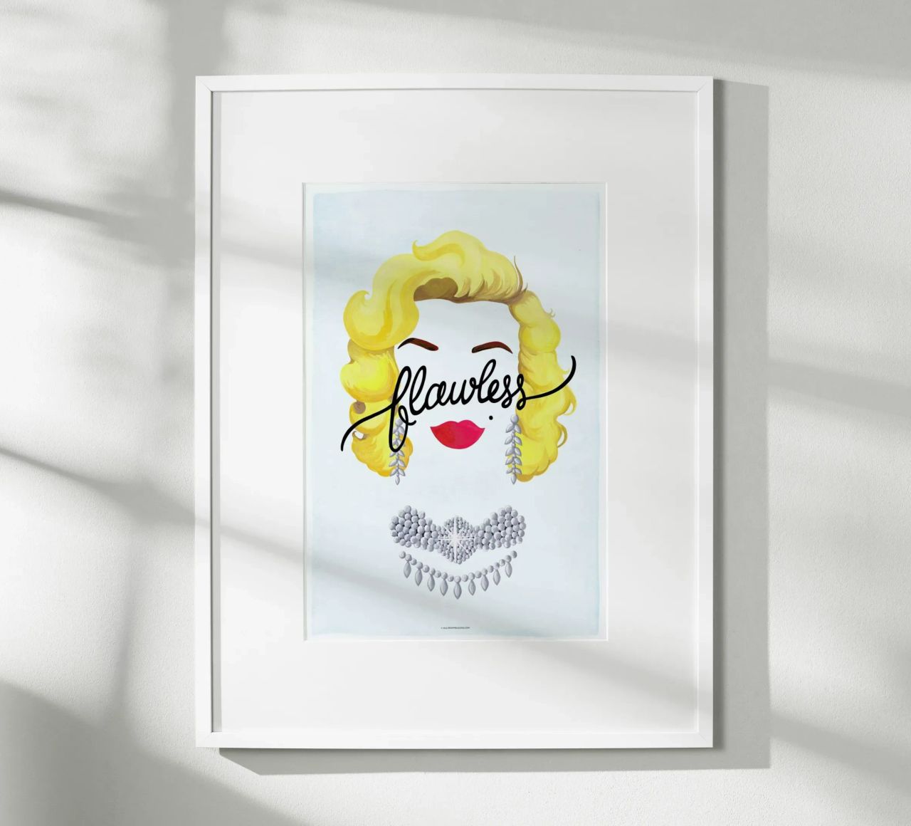 Flawless Marilyn poster de Nour Tohme