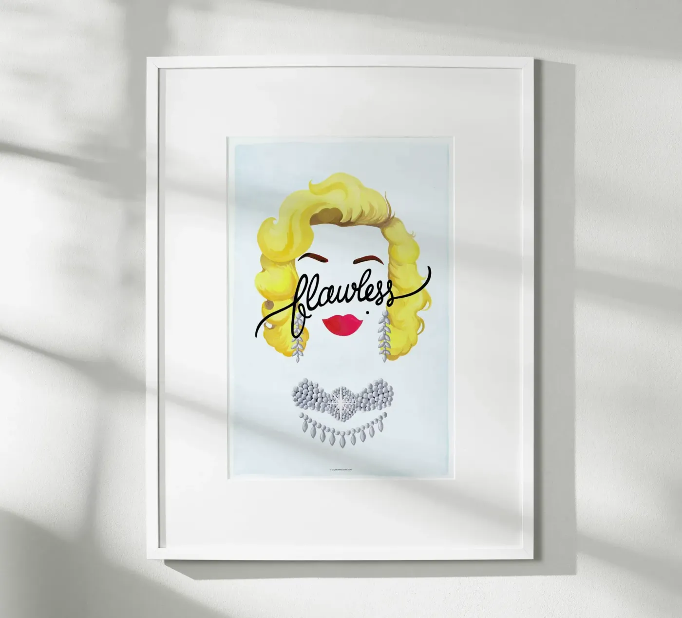 Flawless Marilyn poster by Nour Tohme