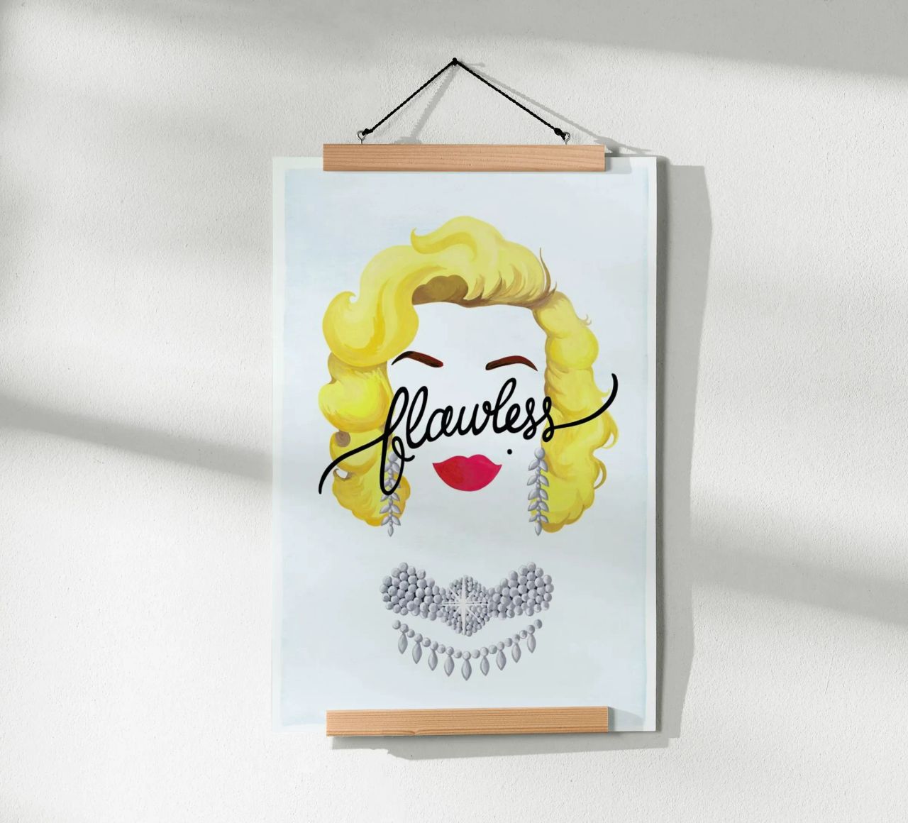 Flawless Marilyn poster de Nour Tohme