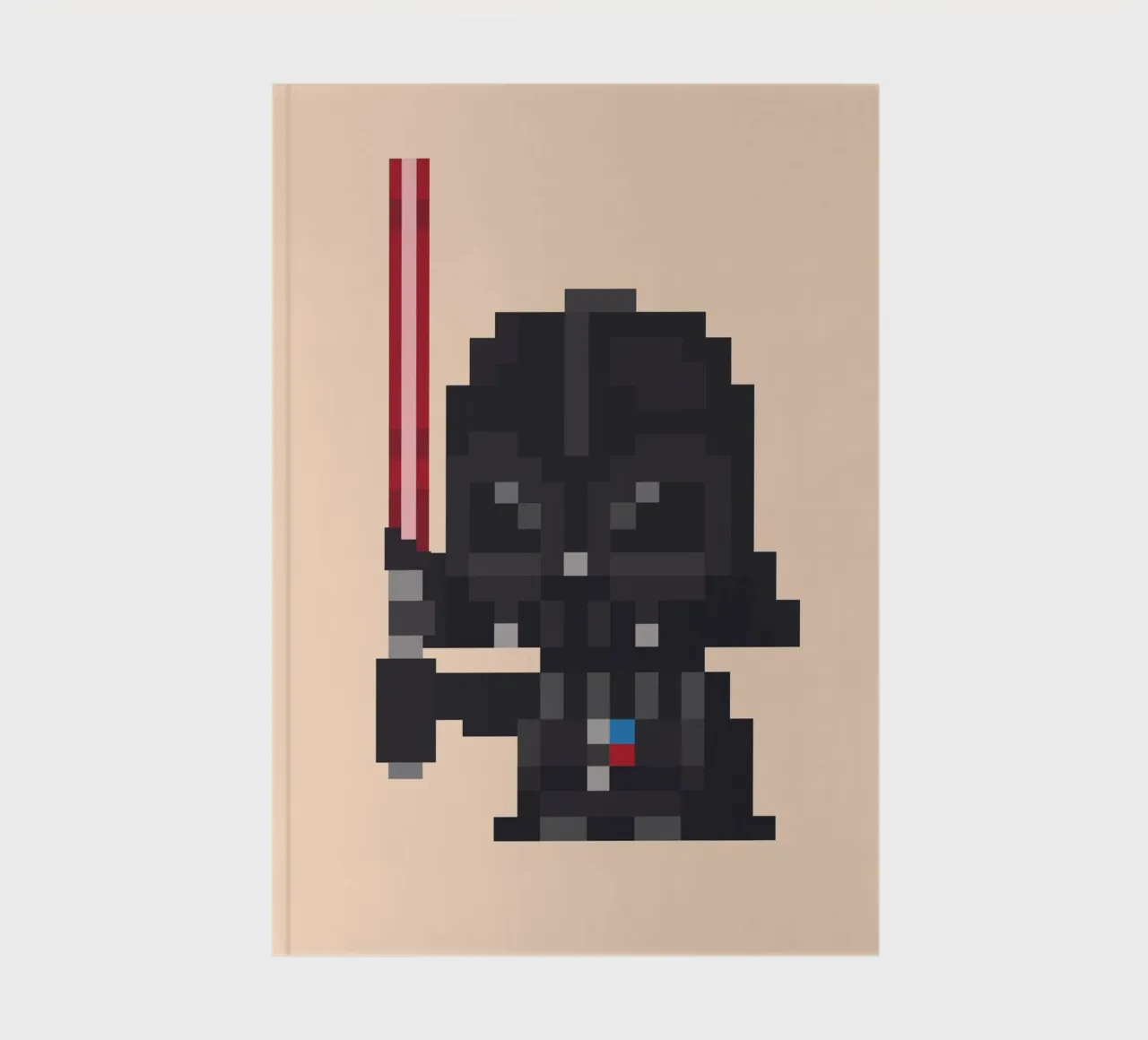 Pixel Darth Vader notebook by Star Wars