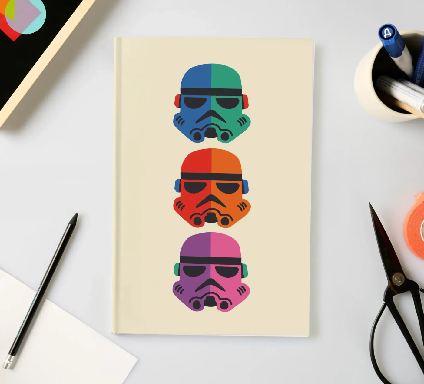 Farben der Galaxis notebook by Star Wars