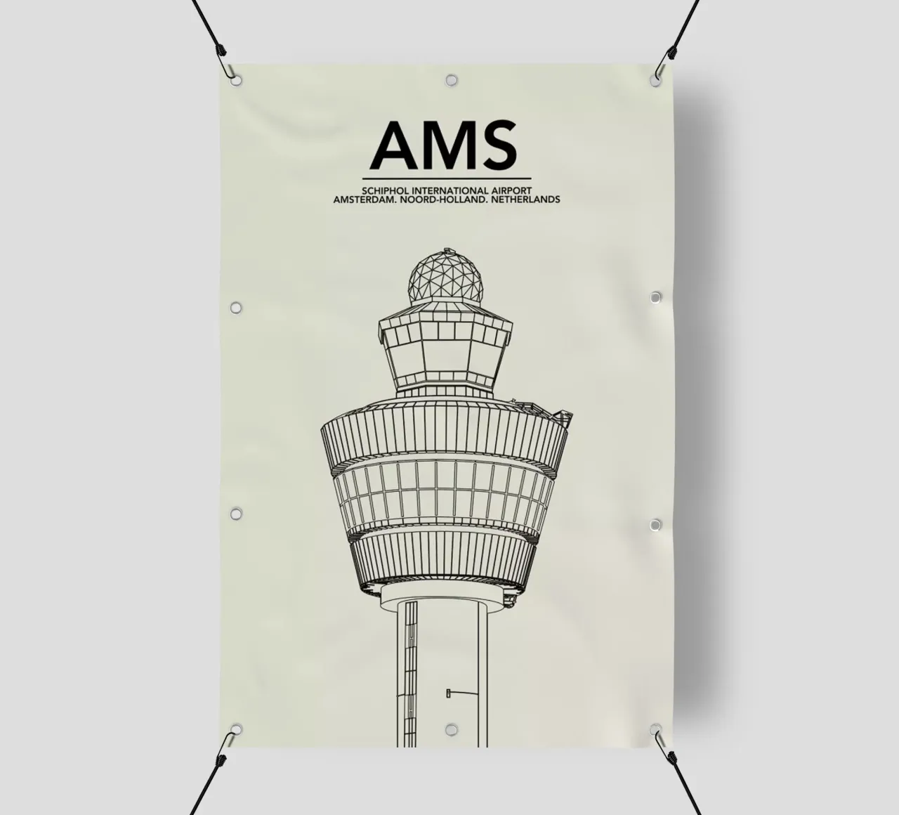 AMS Amsterdam Tower telo in pvc da 08left