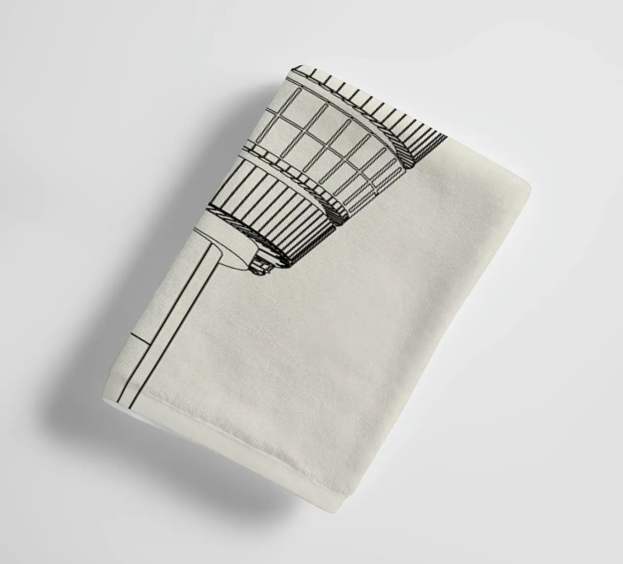 AMS Amsterdam Tower towel by 08left